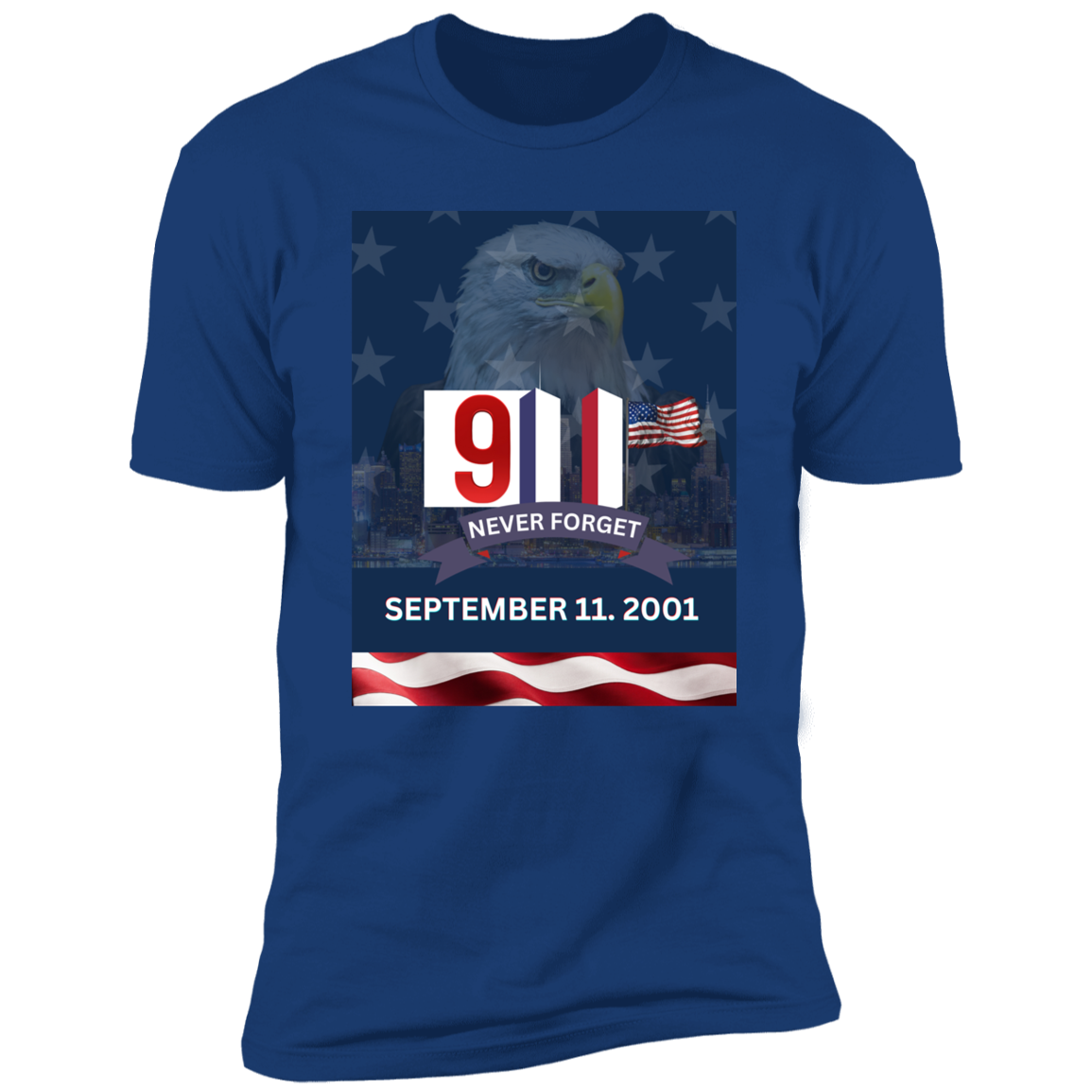 911 Never Forget Eagle Tshirt