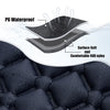 Outdoor Camping Inflatable Mattress Sleeping Pad with Pillows Ultralight Air Mat Built in Inflator Pump Hiking