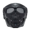 Skull Horror Helmet Mask off Road Motorcycle Goggles Sports Riding Harley Goggles Mask Motorcycle Riding Goggles Tactical Helmet