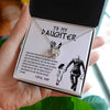 My Daughter | You Either Win Or Learn - Love Knot Necklace
