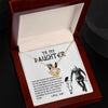 My Daughter | You Either Win Or Learn - Love Knot Necklace