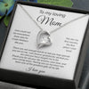 My Loving Mom | Forever Grateful - Forever Love Necklace